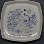 Square Pin Dish Ross and Cromarty