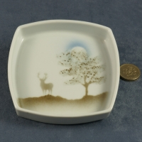 Square Pin Dish Stag