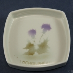Square Pin Dish Thistle with Lochgilphead