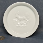 Round Plate Stag